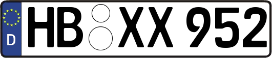 HB-XX952