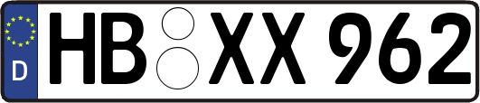 HB-XX962