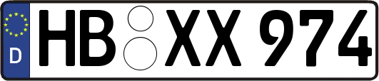 HB-XX974