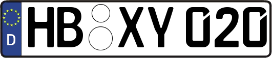 HB-XY020