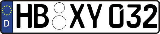 HB-XY032