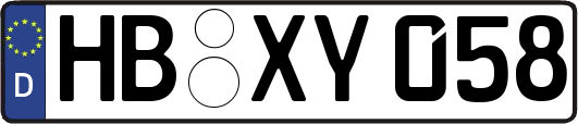 HB-XY058