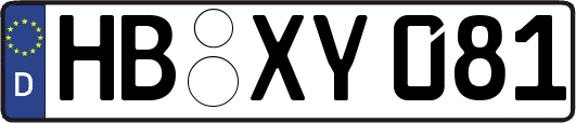 HB-XY081