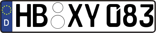 HB-XY083