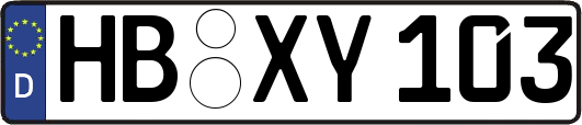 HB-XY103