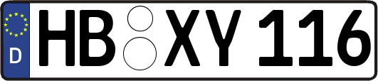 HB-XY116