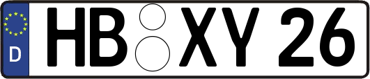 HB-XY26