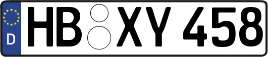 HB-XY458