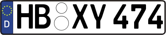 HB-XY474