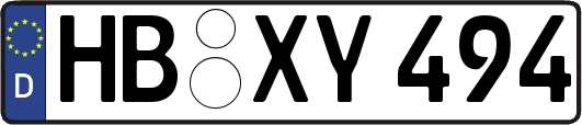 HB-XY494