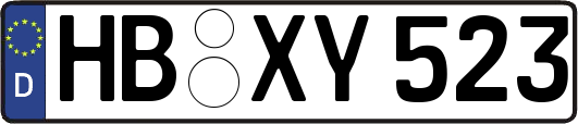 HB-XY523