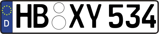 HB-XY534
