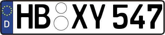 HB-XY547