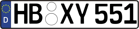 HB-XY551
