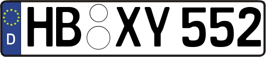 HB-XY552