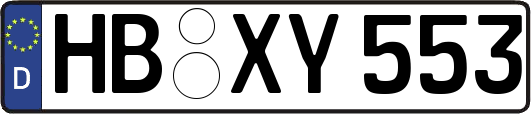 HB-XY553