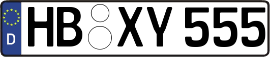 HB-XY555