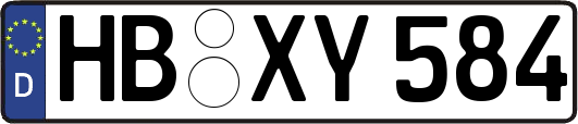 HB-XY584