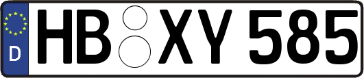 HB-XY585