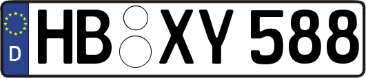 HB-XY588