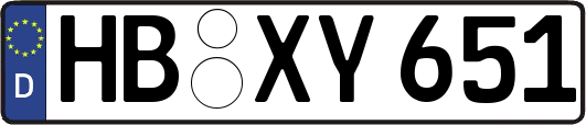 HB-XY651