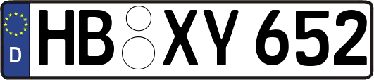 HB-XY652