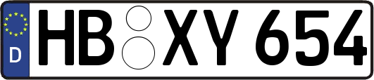 HB-XY654