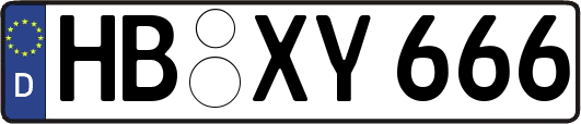 HB-XY666