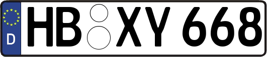 HB-XY668