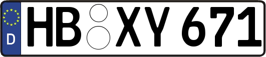 HB-XY671