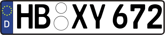 HB-XY672
