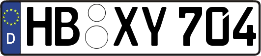 HB-XY704