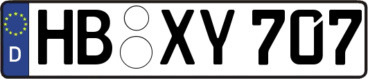 HB-XY707