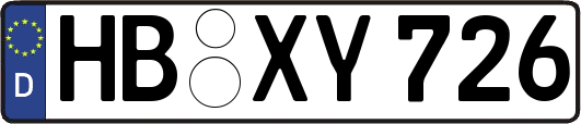 HB-XY726