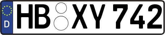 HB-XY742