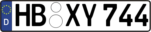 HB-XY744