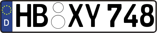 HB-XY748
