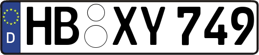 HB-XY749