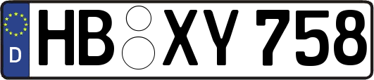 HB-XY758