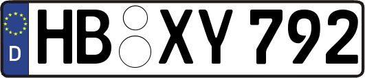 HB-XY792