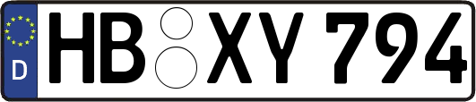 HB-XY794