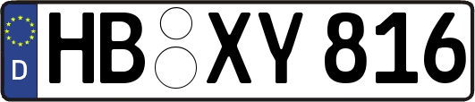 HB-XY816