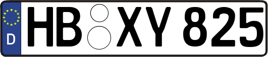 HB-XY825