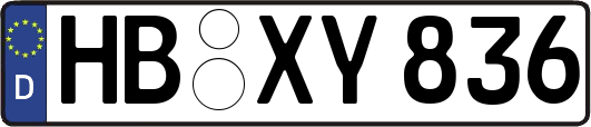 HB-XY836