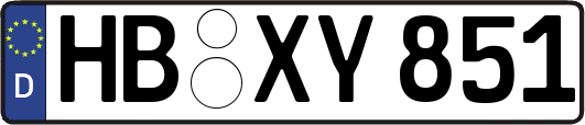 HB-XY851