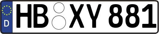 HB-XY881
