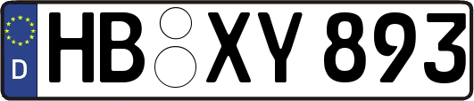 HB-XY893