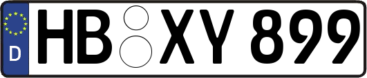 HB-XY899