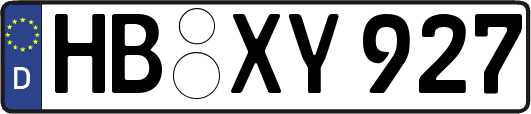 HB-XY927