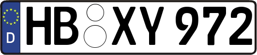 HB-XY972